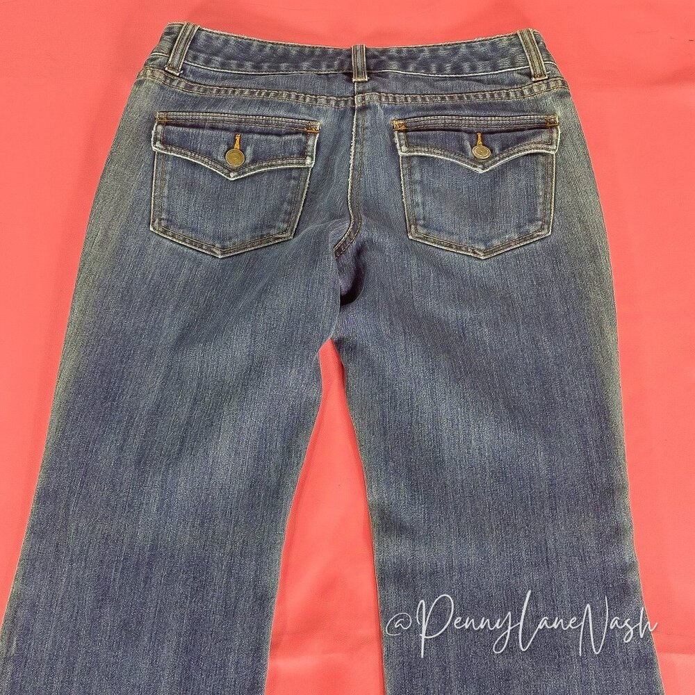 International Concepts INC Bootcut Mid rise Flap Pocket Jeans - Picture 7 of 9
